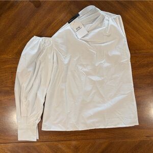 White Off-Shoulder Top